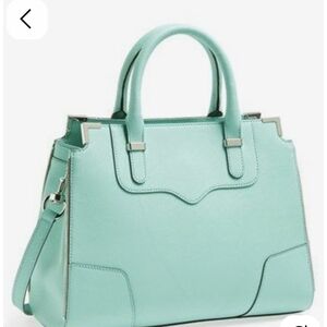 Rebecca Minkoff 'Amorous' Satchel Mint Green Handbag